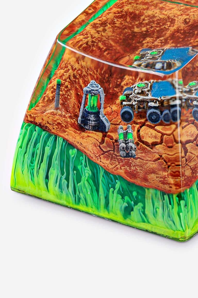 Mars Custom Keycaps 077